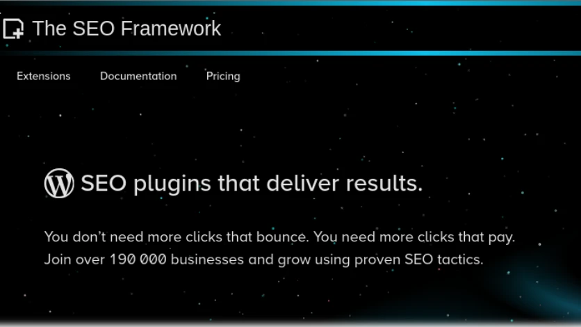 The SEO Framework WordPress SEO Plugin