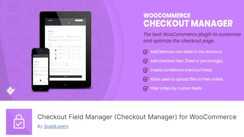 WooCommerce Checkout Manager