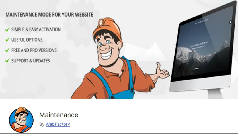 7 Best WordPress Maintenance Mode Plugins 2025 7 Maintenance Image