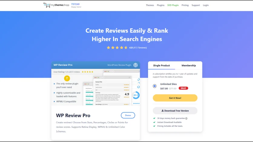 WP Reviews Pro Image