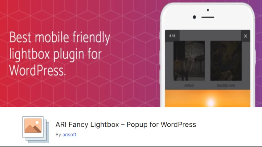 8 Best WordPress LightBox Plugins In 2025 7 ARI Fancy Lightbox Image