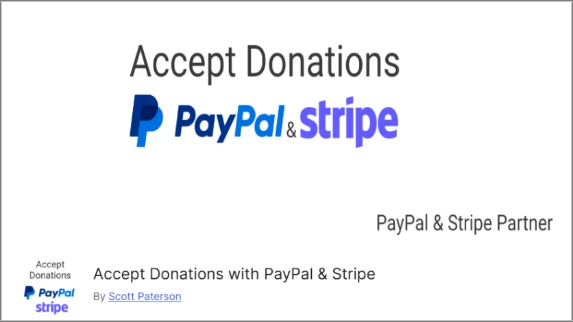 7 Best WordPress PayPal Plugins In 2025 3 Accept Donations With PayPal Image