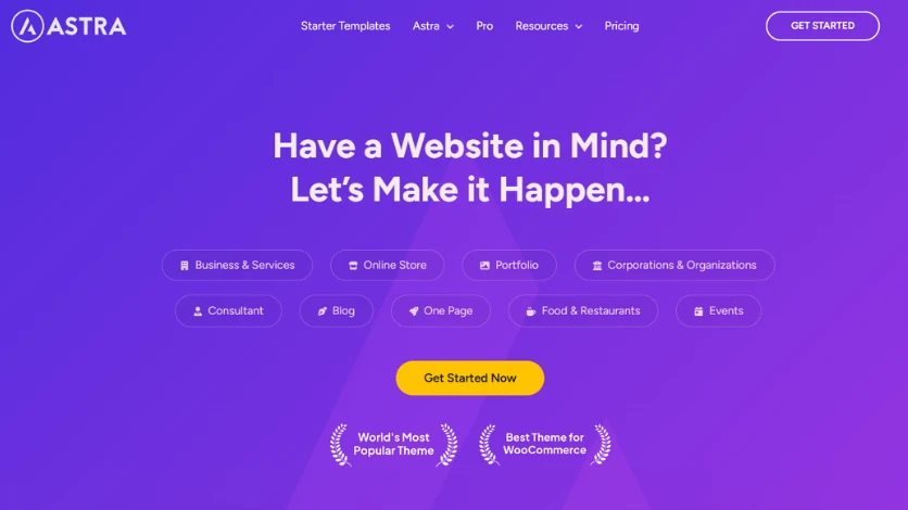 7 Best WordPress Blog Themes In 2025 1 Astra Image