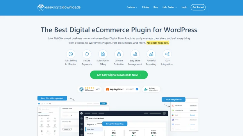 7 Best WordPress PayPal Plugins In 2025 1 Easy Digital Downloads Image