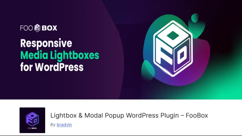 8 Best WordPress LightBox Plugins In 2025 3 FooBox Image 1