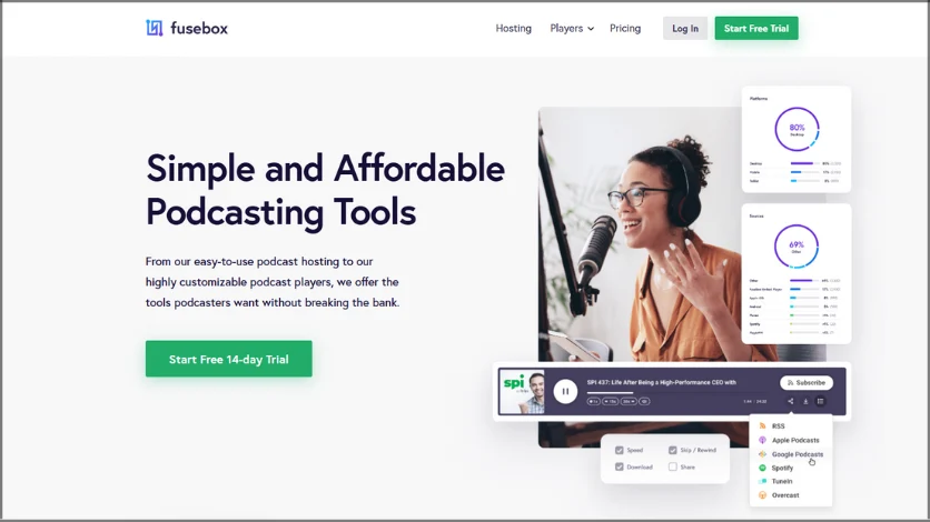 6 Best WordPress Podcast Plugins In 2025 4 Fusebox Image