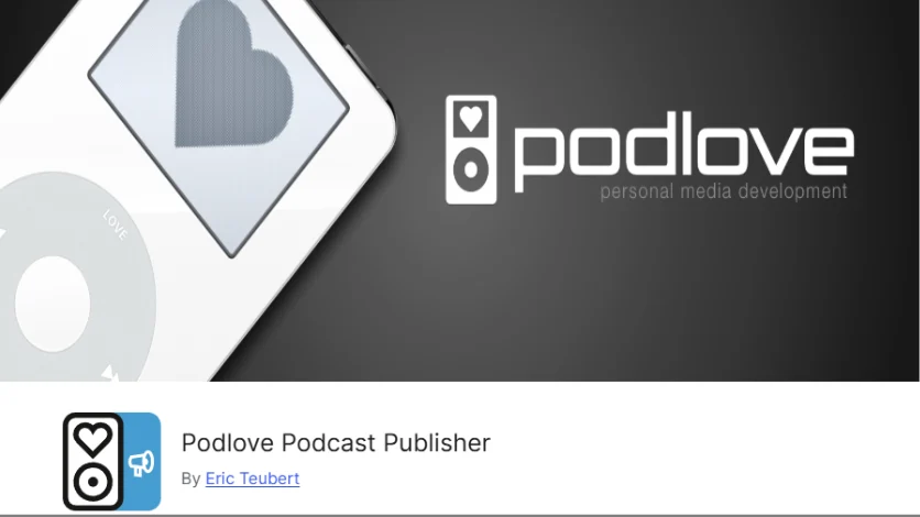 6 Best WordPress Podcast Plugins In 2025 5 Podlove Podcast Publisher Image